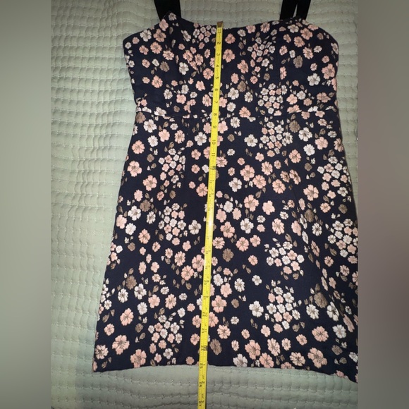Maeve by Anthropologie Navy Floral Sleeveless Dress w/pockets! – Size 10. EUC - Picture 6 of 15